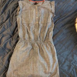 Gap Kids denim chambray dress